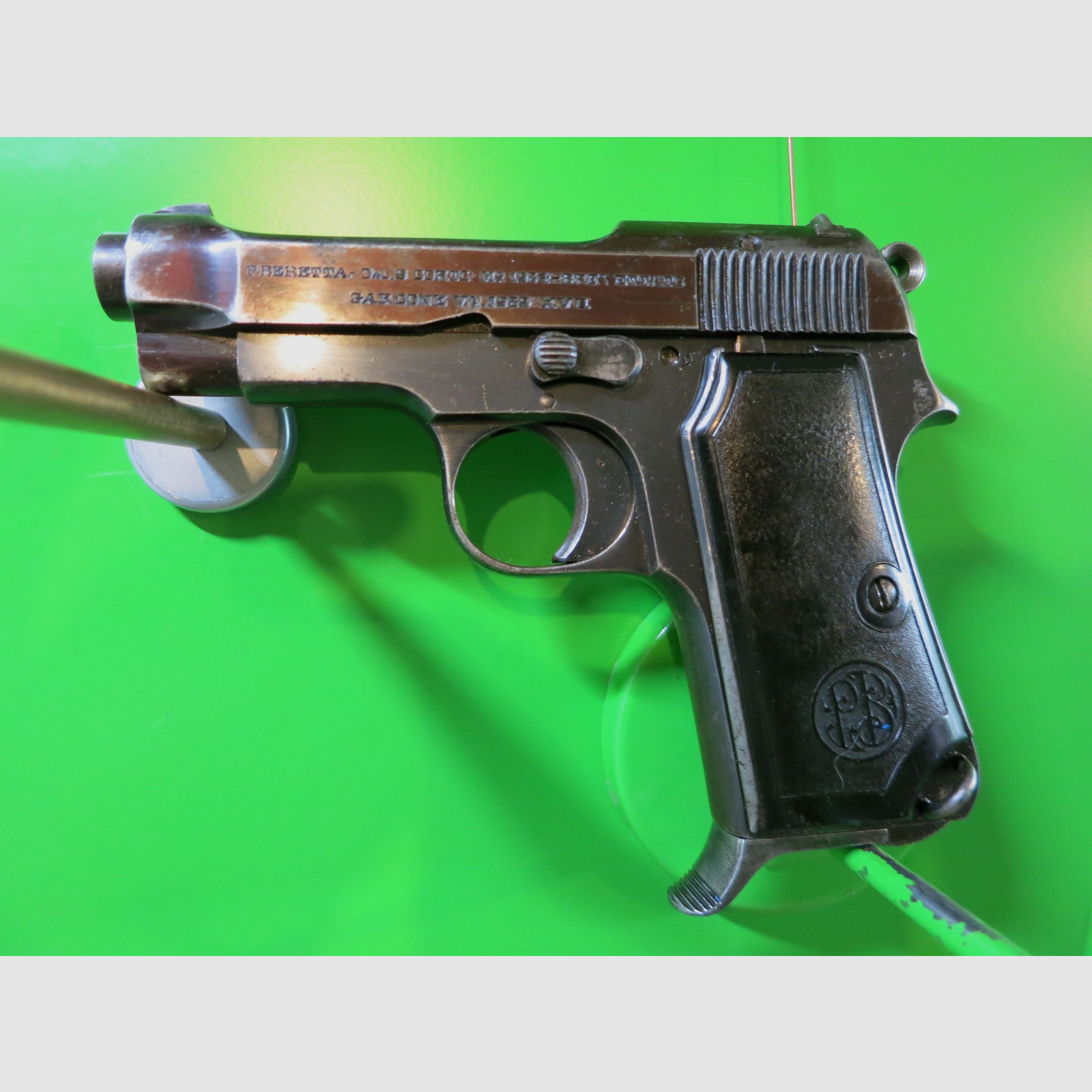 Halbautomatische  Beretta M1934,  9 mm Kurz (380 Auto), Luftwaffe/Heer      #53-