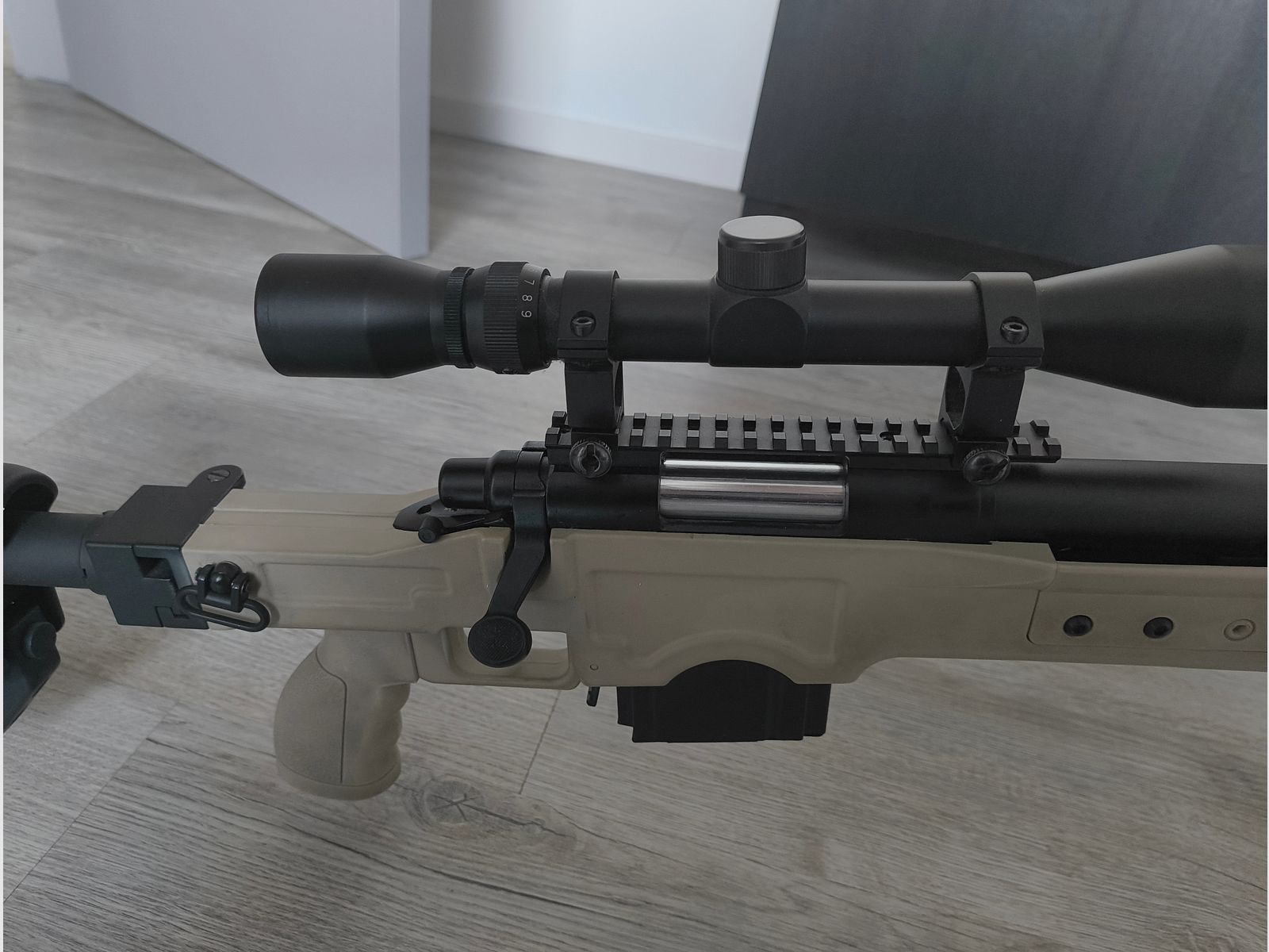 Bien MB4410D Remington MSR Réparation-Airsoft Ressort 1,7 Joule 6mm BB