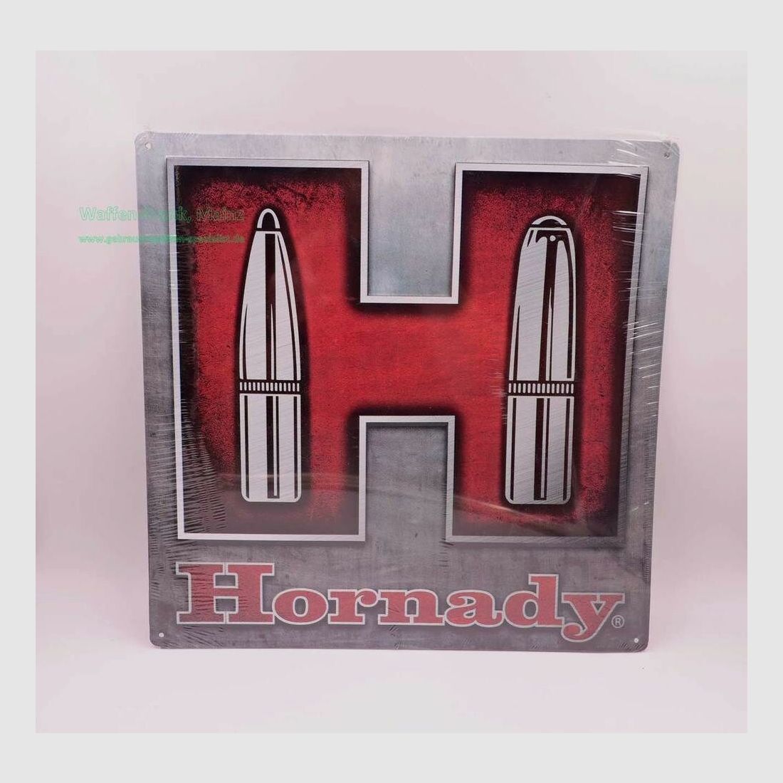 Hornady / USA advertising sign for decoration and collection