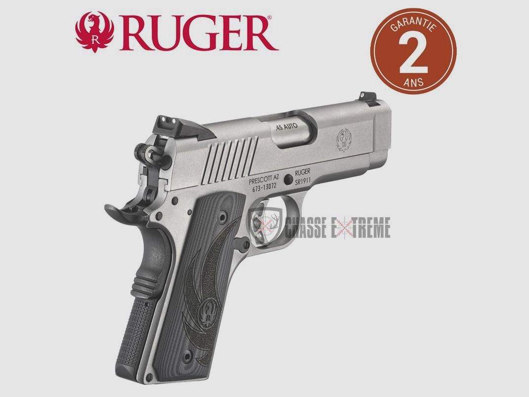 Pistole RUGER SR1911 Officer 3,6" Kaliber .45 Auto, Bild 2 von 3