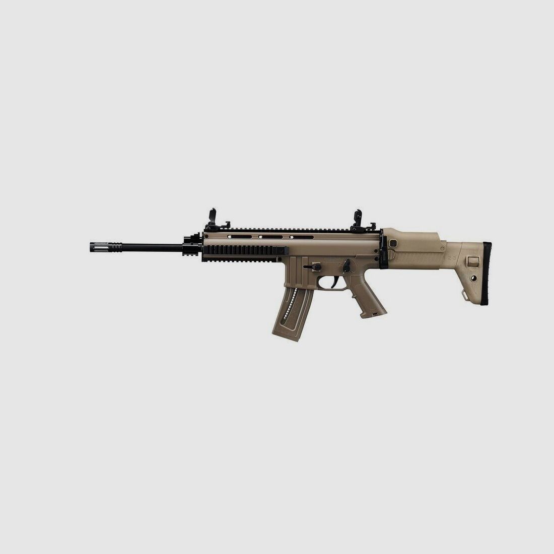Rifle Issc Austria MK22 Standard Desert 22LR Folding Stock, image 1 of 2