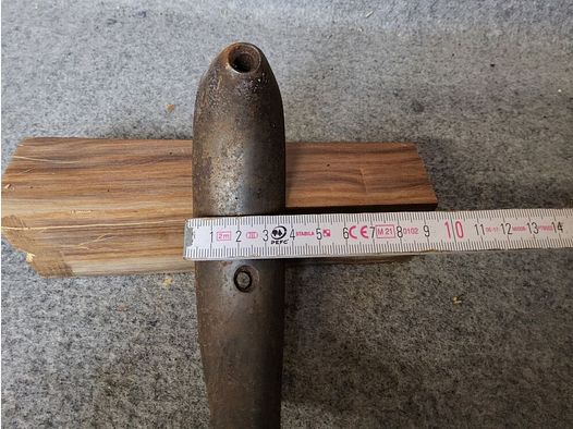 unbekannt Schaftkappen Gußrohling für Feuerstutzen-Traditionszimmerstutzen