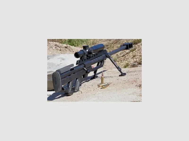 FORTMEIER M2002 .50 BMG cargador único con WL .408 CT y 300 WinMag