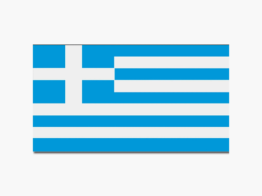 Unbekannt Flagge Griechenland