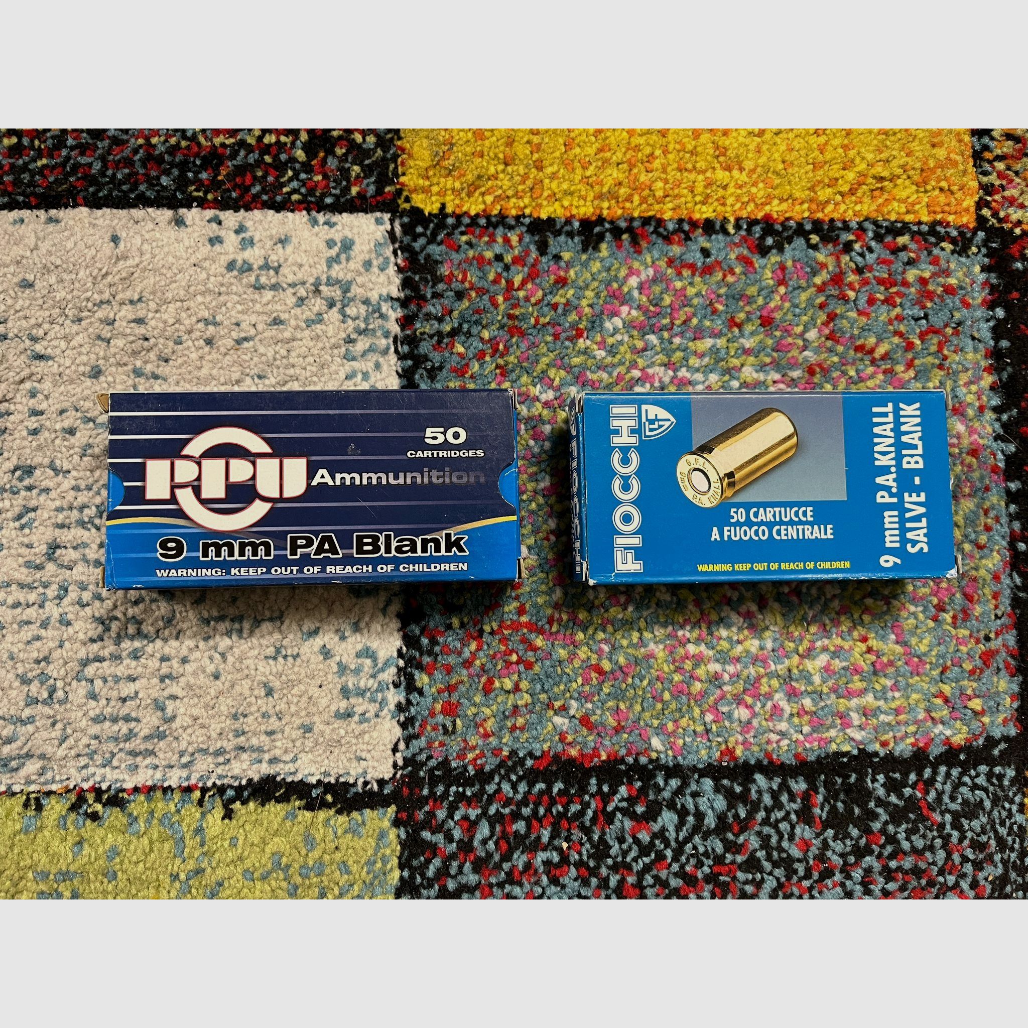 9mm Pak munizioni a salve collezione 6