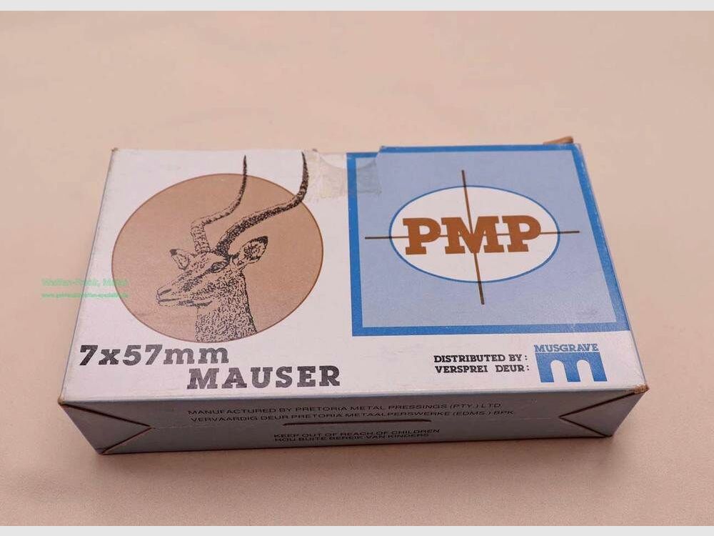 PMP Denel - Sudafrica Cartucce per Fucile 7x57 (Mauser)