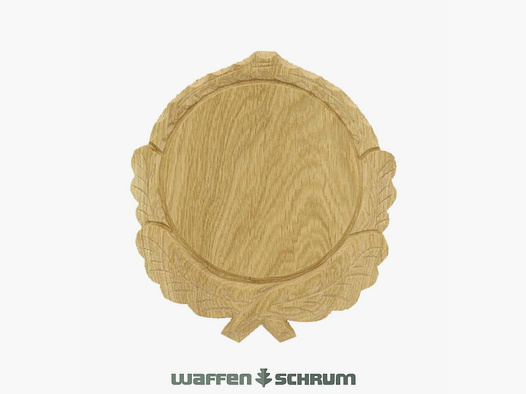 Eurohunt Wildzwijn Bord Eikenblad 17,5cm Licht