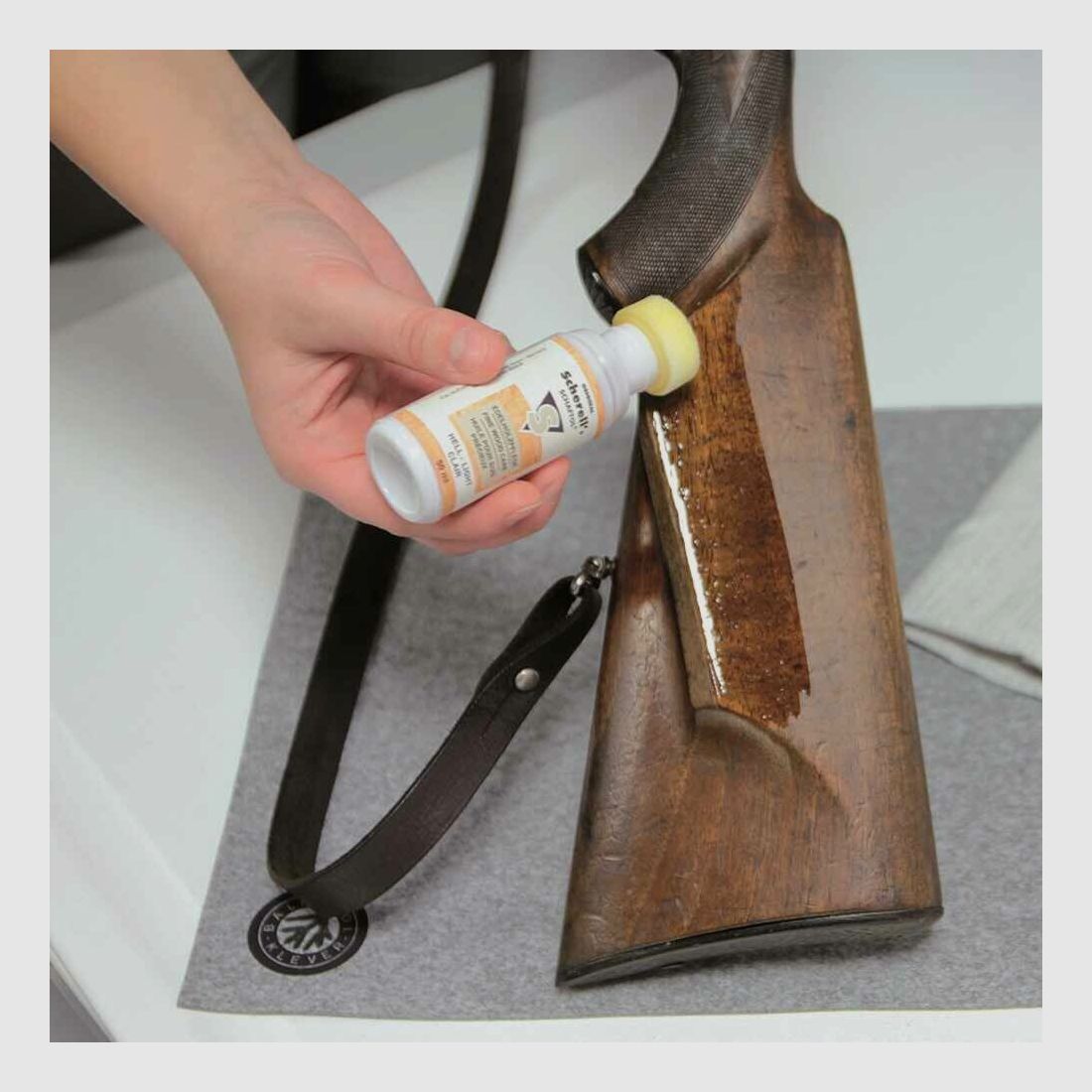 Ballistol Scherell's Olio per calci scuro
