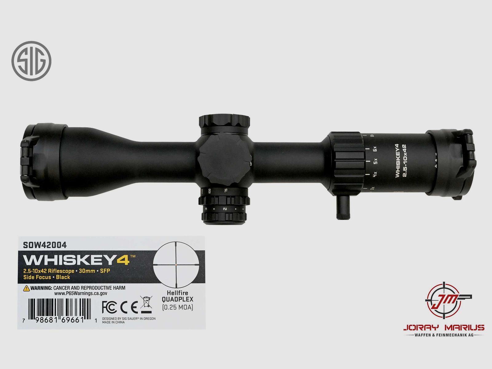 SIG Sauer Whiskey4 2.5-10×42 Beleuchtet