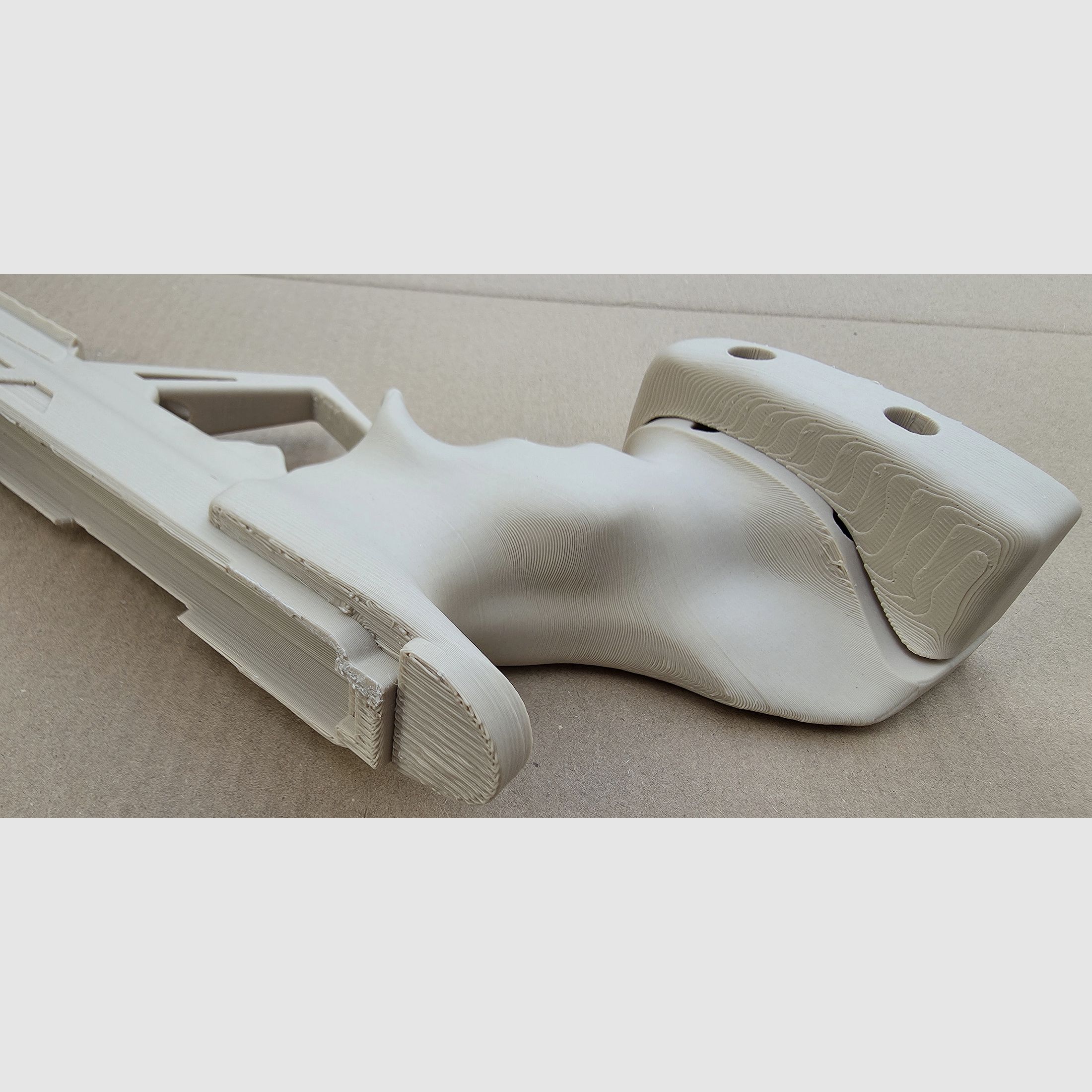 Matchgrip voor Diana Chaser Bandit Airbug hout PLA - populierenhout 3D print