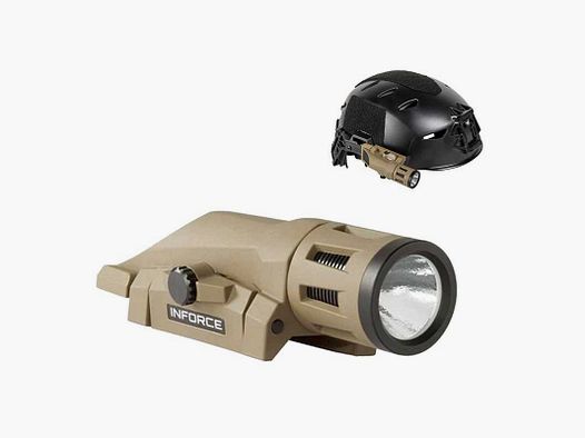 Taktische Lampe für Helm INFORCE HML - FDE