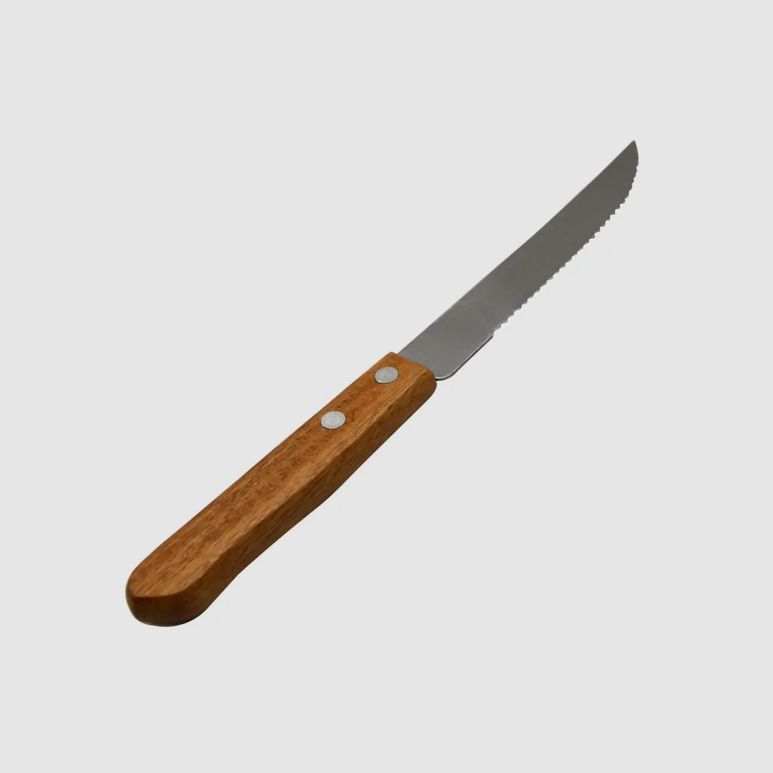 Set aus 6 Steakmessern Edelstahl Holzgriff, Bild 3 von 5