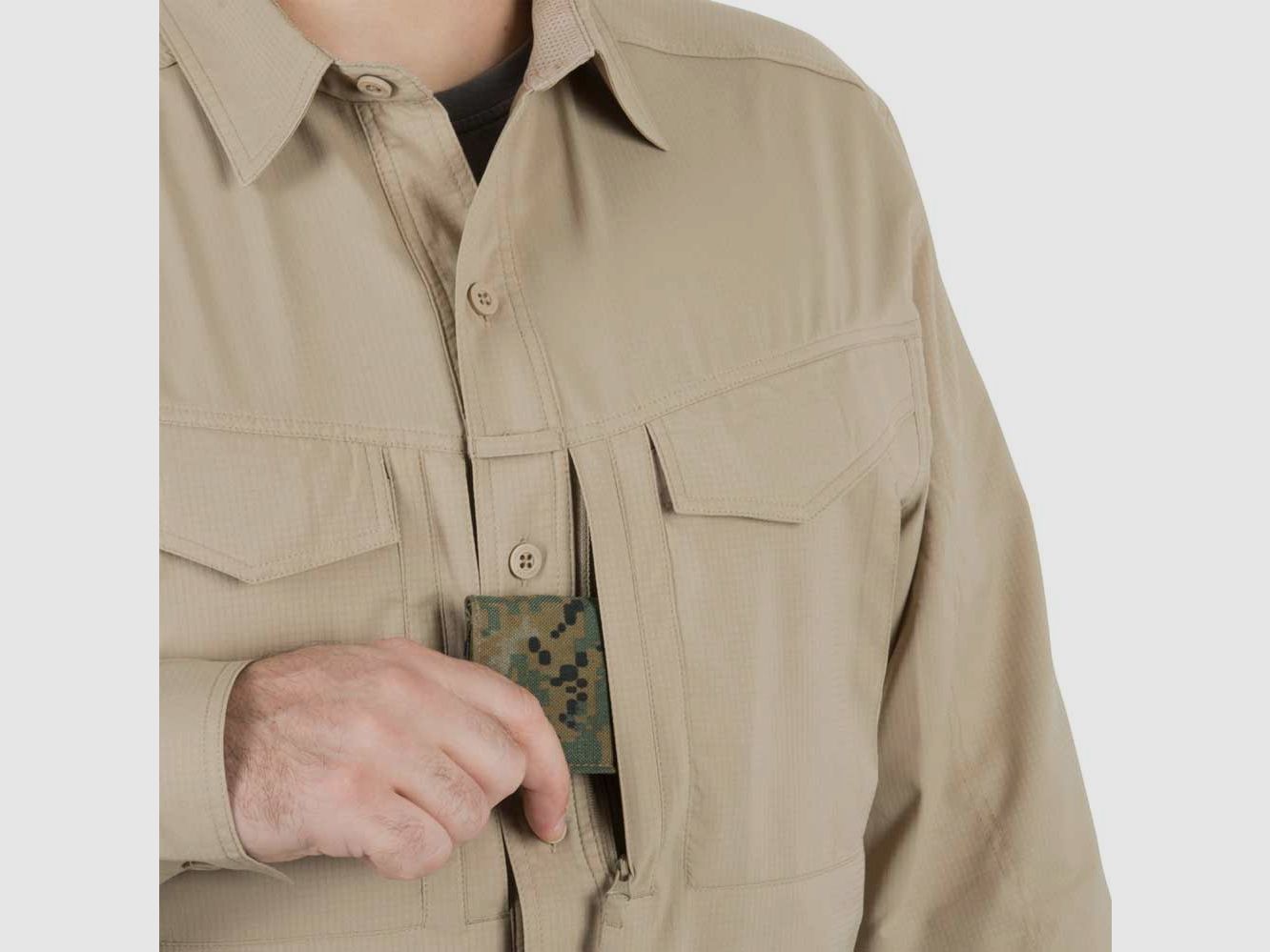 HELIKON-TEX DEFENDER Mk2 TROPICAL SHIRT DARK OLIVE