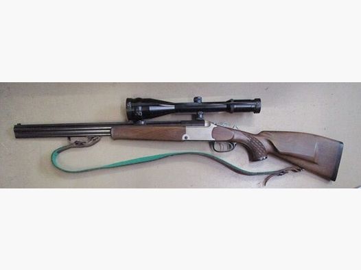 Escopeta de dos cañones Blaser 700/88 12/70 8x57JRS con ZF Swarovski 3-12x56 700/88