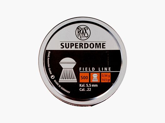 Pociski kal. 5,50 RWS Super Dome 0,94 g 500 szt