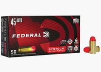 Federal Syntech Action Pistol .45 ACP 230GR SJFN 50 cartuchos