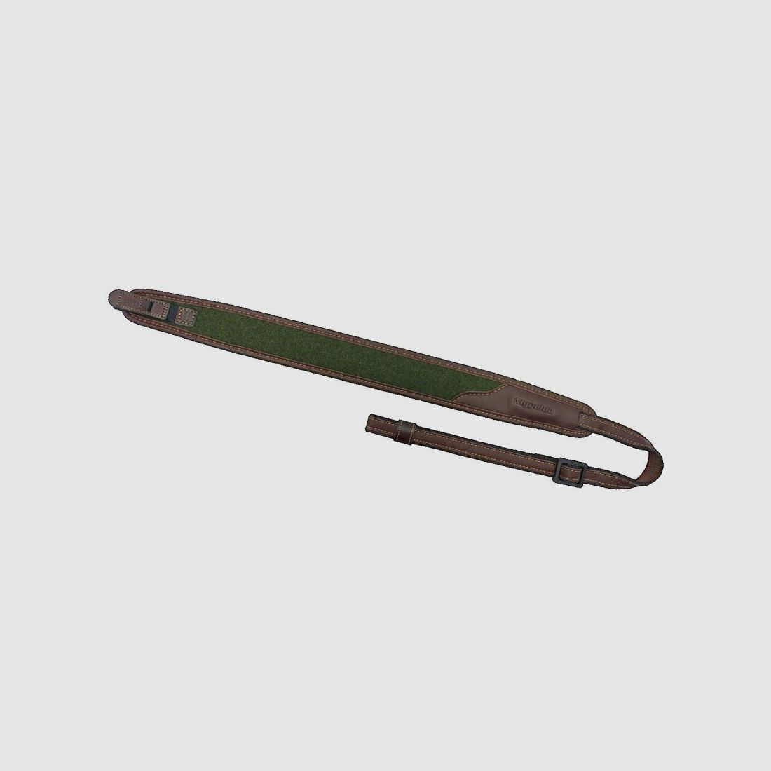 Niggeloh Gewehrriemen Classic Loden mit Schnellverschlüssen - grün/braun