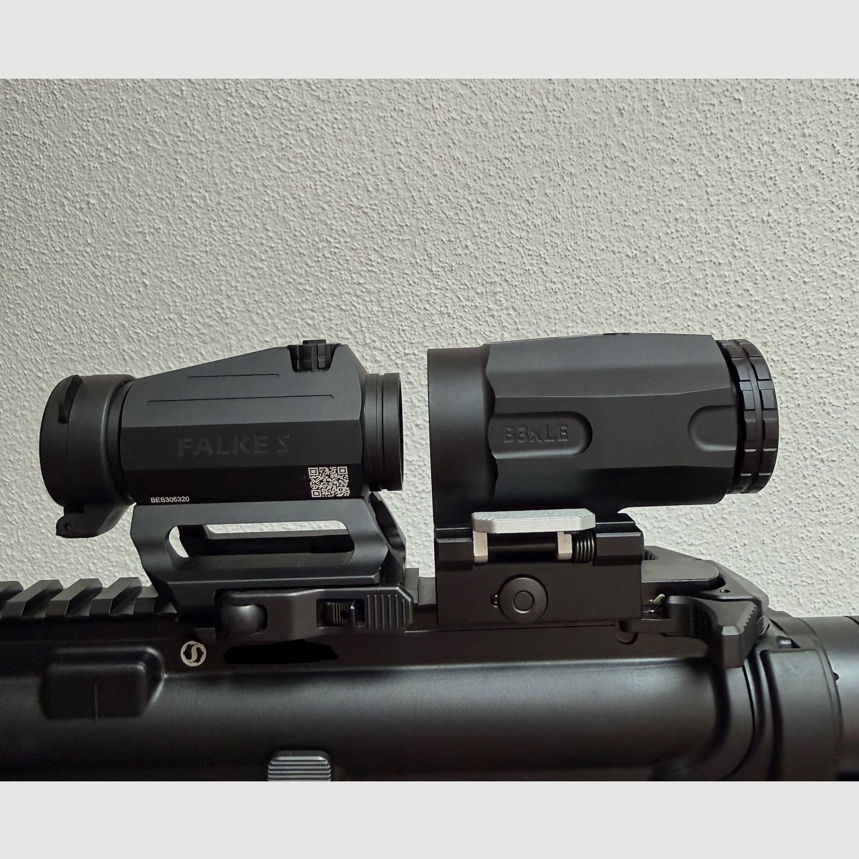 Falke B3X LE Gen. 2 Magnifier 3x – comme neuf, à peine utilisé + QD Mount