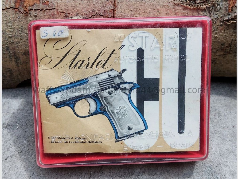 Star CU-Starlet, pistola de bolsillo