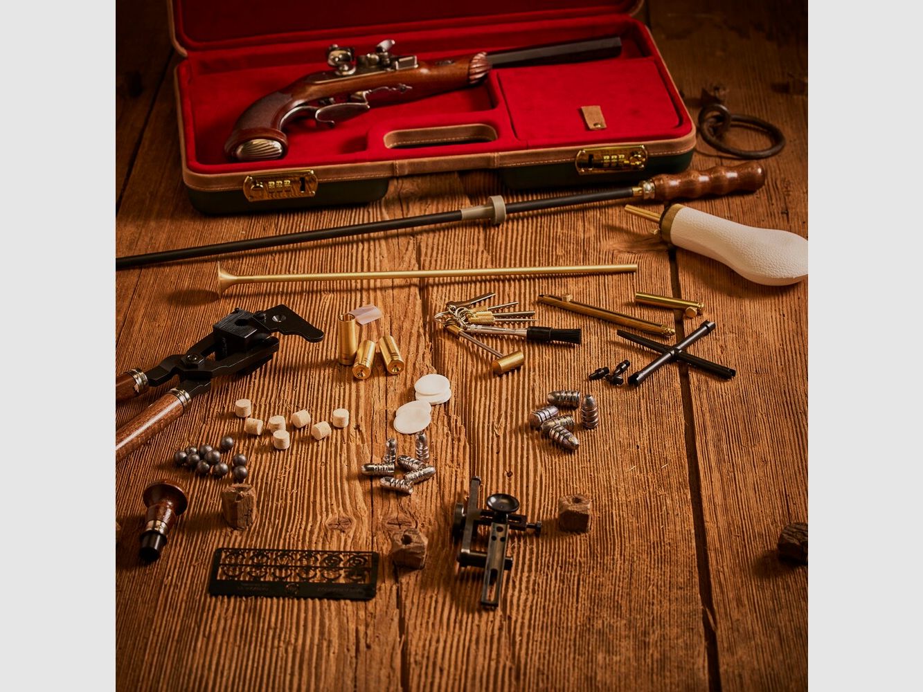 Davide Pedersoli Muzzleloader pistol Le Page Target (.44 with rifled barrel.), image 2 of 2