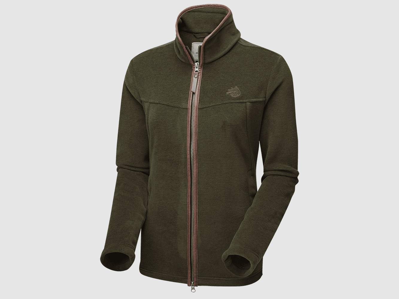 Shooterking Oxford Polartec fleece jacket green women, image 1 of 4