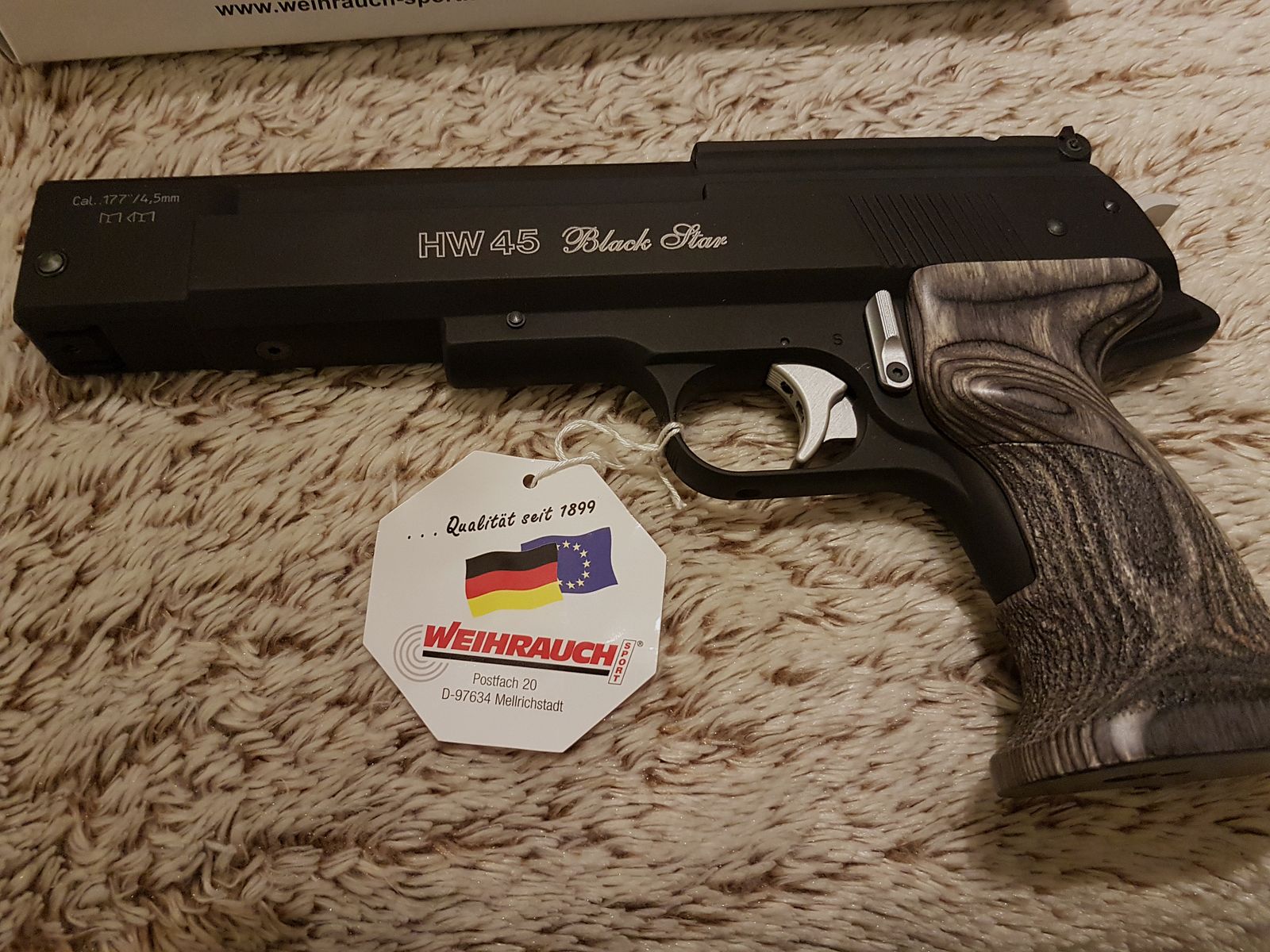 Weihrauch HW45 Black Star 4,5 mm