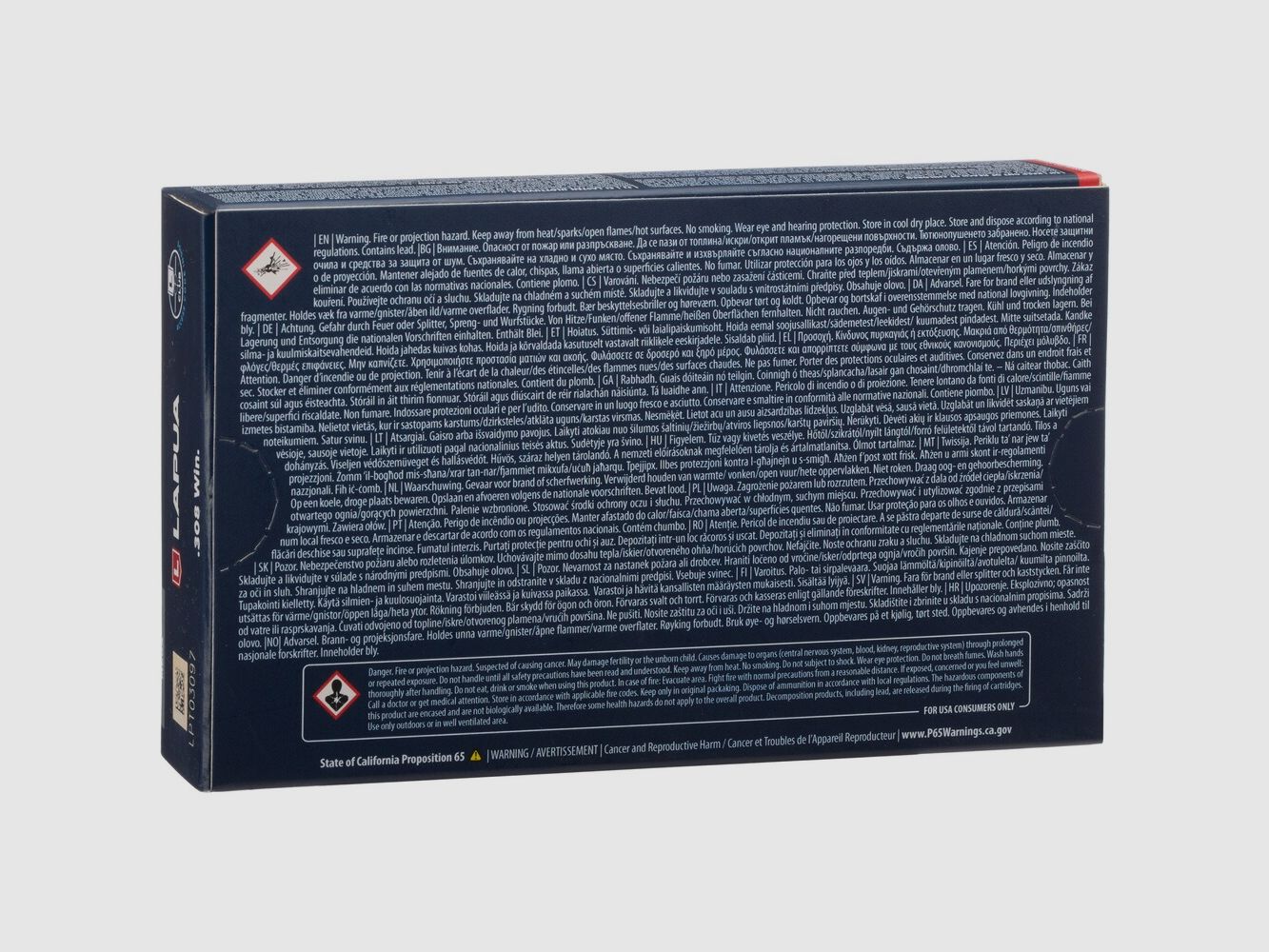 Lapua .308 Win. Mega partial coat SP 12g/185grs., imagen 2 de 3