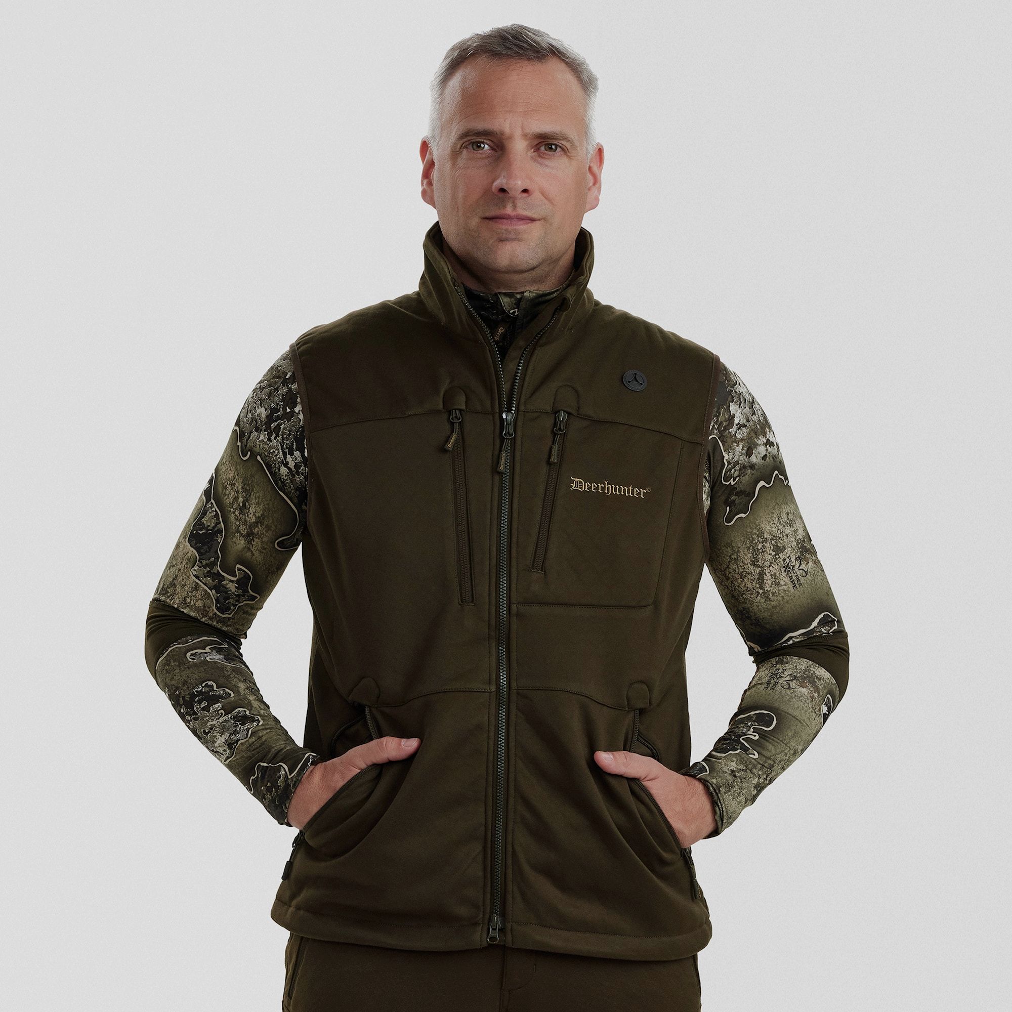 Deerhunter Excape Softshell Waistcoat Art Green S