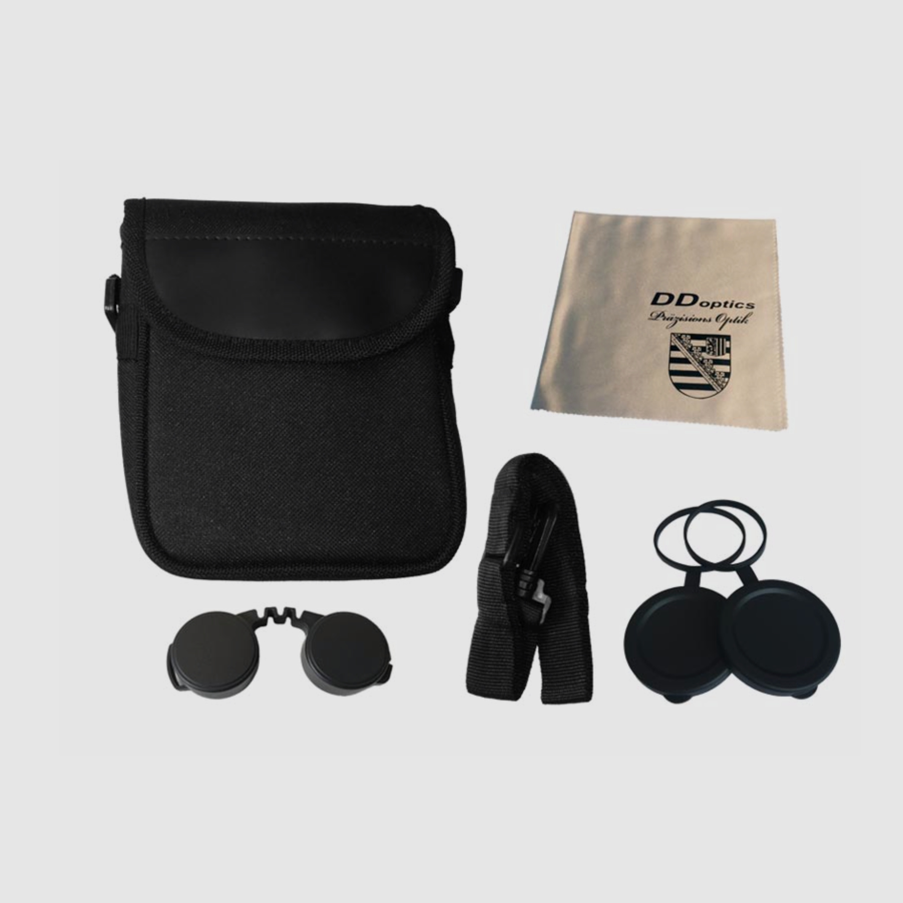 DDoptics 440120009 binocolo ultraleggero 8x50 incluso accessori