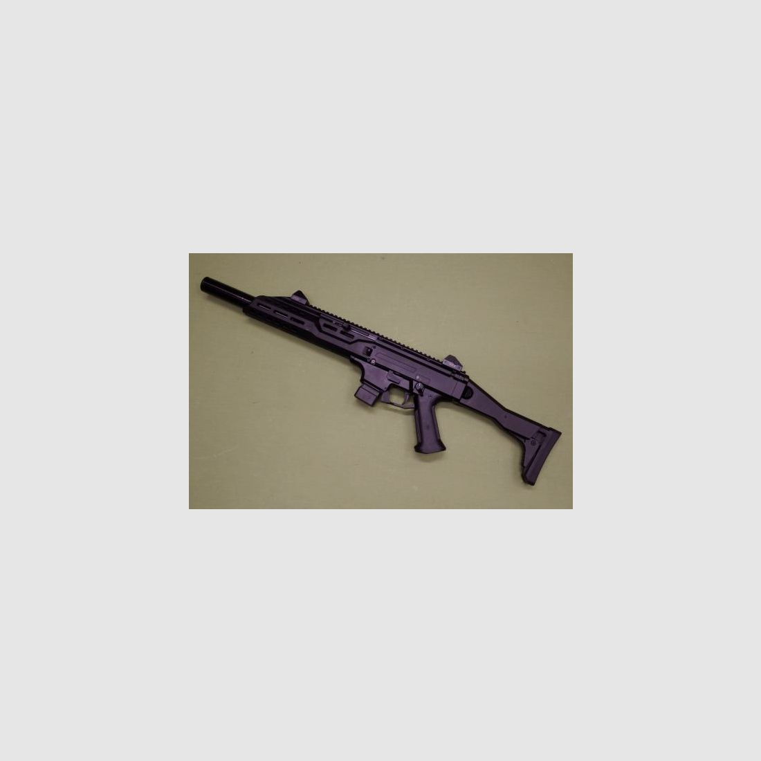 CZ Scorpion Evo 3 S1 Faux Suppressor Semi-automatic rifle caliber 9x19 - sportingly approved!