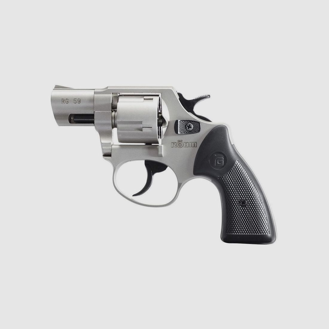 Revolver a salve Rohm RG 59 alluminio cromato