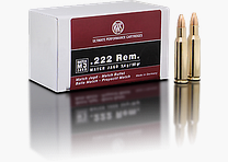 RWS .222 Rem. Match Jacht 3.4g 52grs