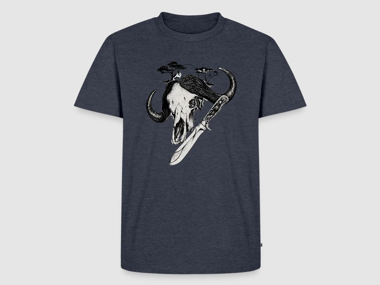 PUMA Men´s Premium T-Shirt „White Hunter – Big Game"