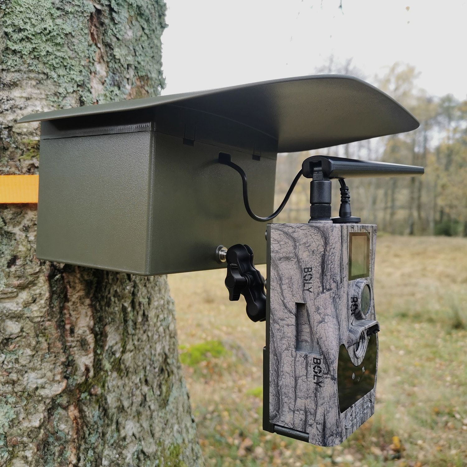 5etta scatola batteria con supporto per fotocamera