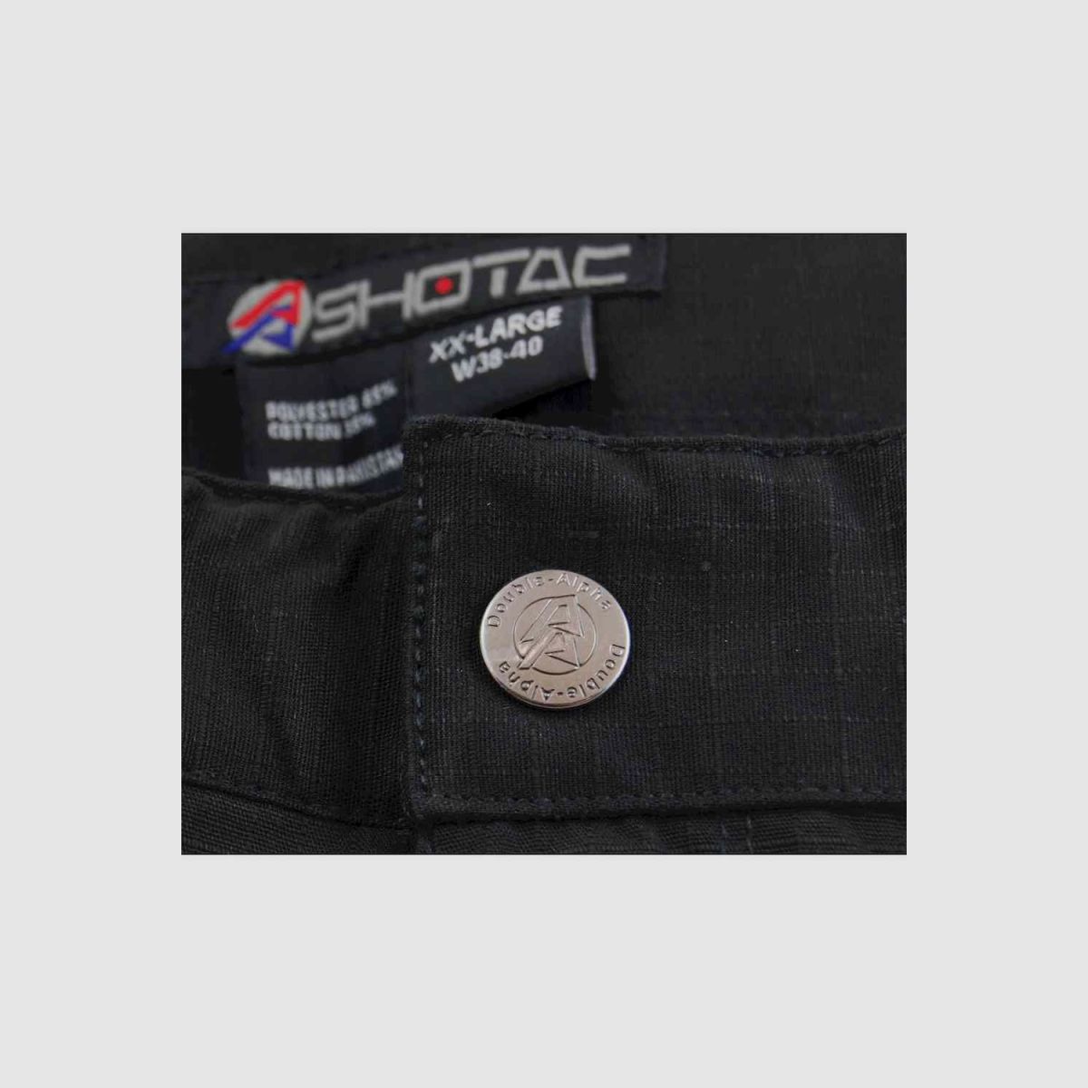 Shotac Schießhose, Farbe: Schwarz, Größe: Large - W34"-36" L34", Bild 3 von 6