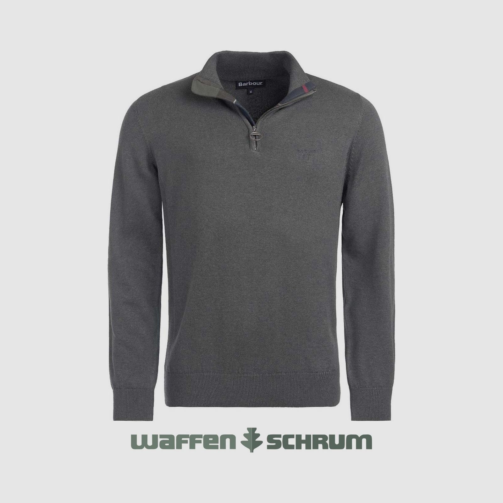 Barbour Troyer Cotton Olive marl