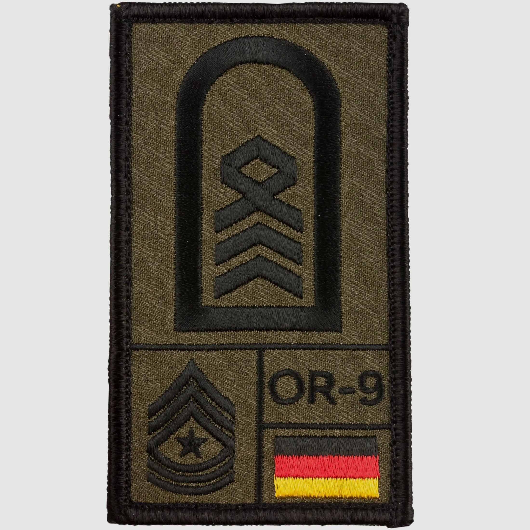 Café Viereck Rank Patch Oberstabsfeldwebel
