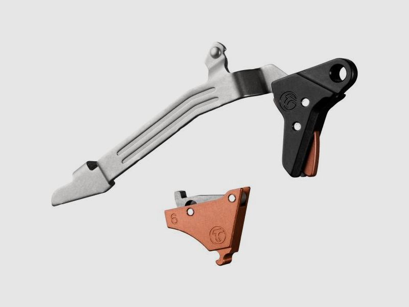 TIMNEY tuning/vervangingsonderdeel voor pistooltrekker voor GLOCK Gen6 | recht ongeveer 1360g
