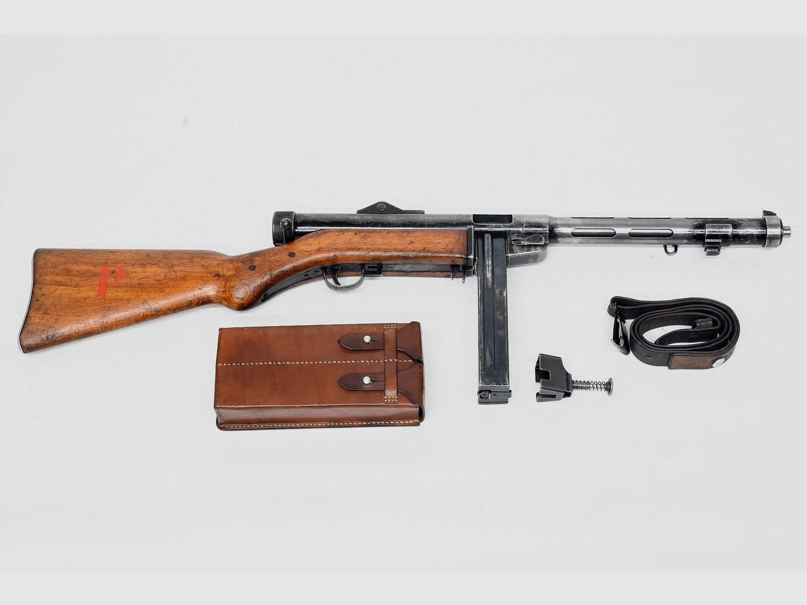 MP Hispano Suiza 43/44, Occ., 9×19, Seriefeuerwaffe, Bild 1 von 4