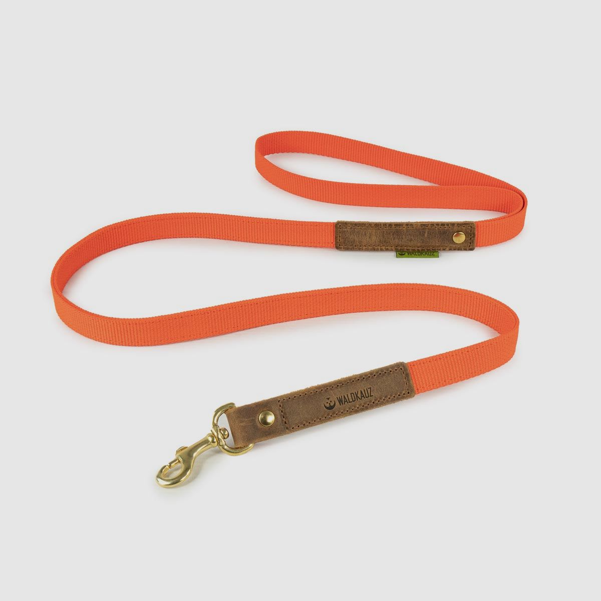 Führleine "Wadenbeißer", 95 cm, Orange