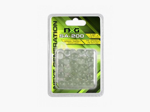 Palline di vetro sa-200 cal 50 x 75 nxg