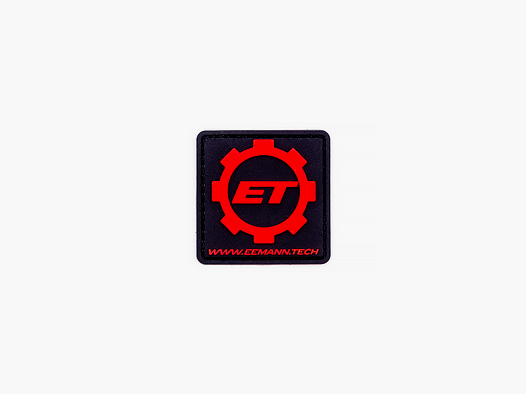Parche cuadrado de PVC Eemann Tech