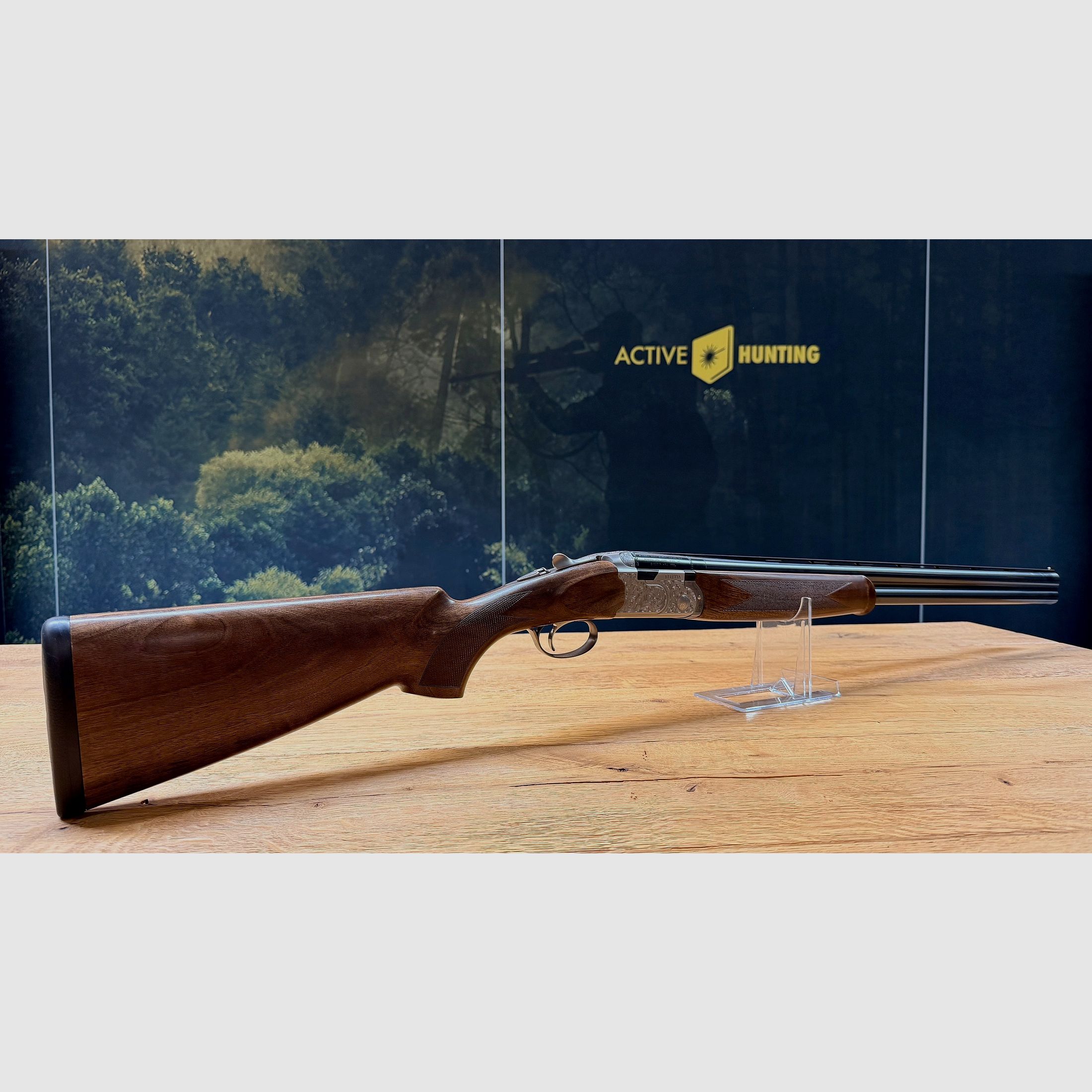 Beretta 686 Silver Pigeon 1 Jacht Bockdoppelflinte / Kaliber 12/76 / LL 71cm