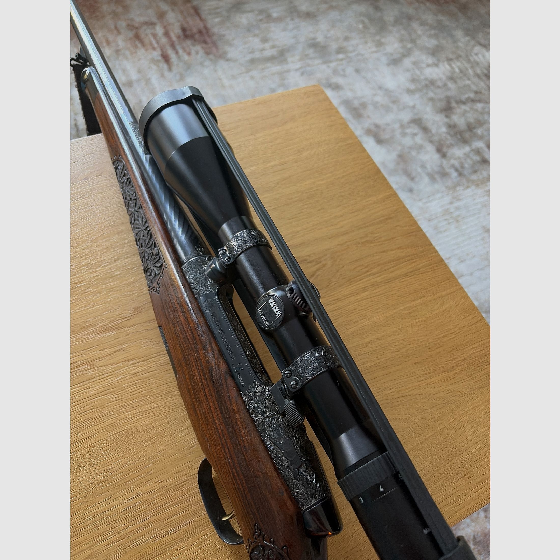 Ferlacher Luxus Repetierbüchse Steyr Mannlicher Luxus System