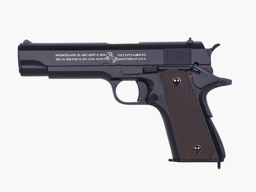 Colt 1911 Schwarz 6mm - Airsoft AEP &lt; 0,5 Joule