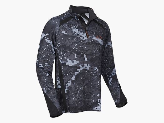 Swedteam Alpha Antibite Half Zip Sweater Men Desolve Black M