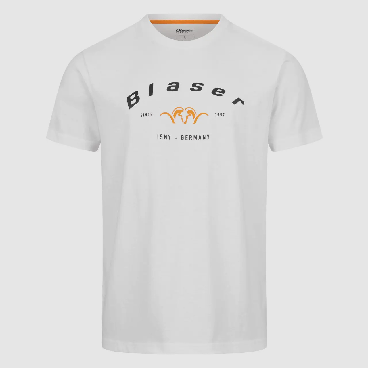 Blaser T-Shirt T 24 mit Argali-Logo (Weiß)
