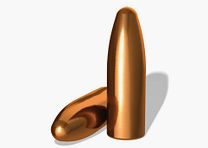 H&N 308 bullets HS - RN – Round Nose - 165gr.
