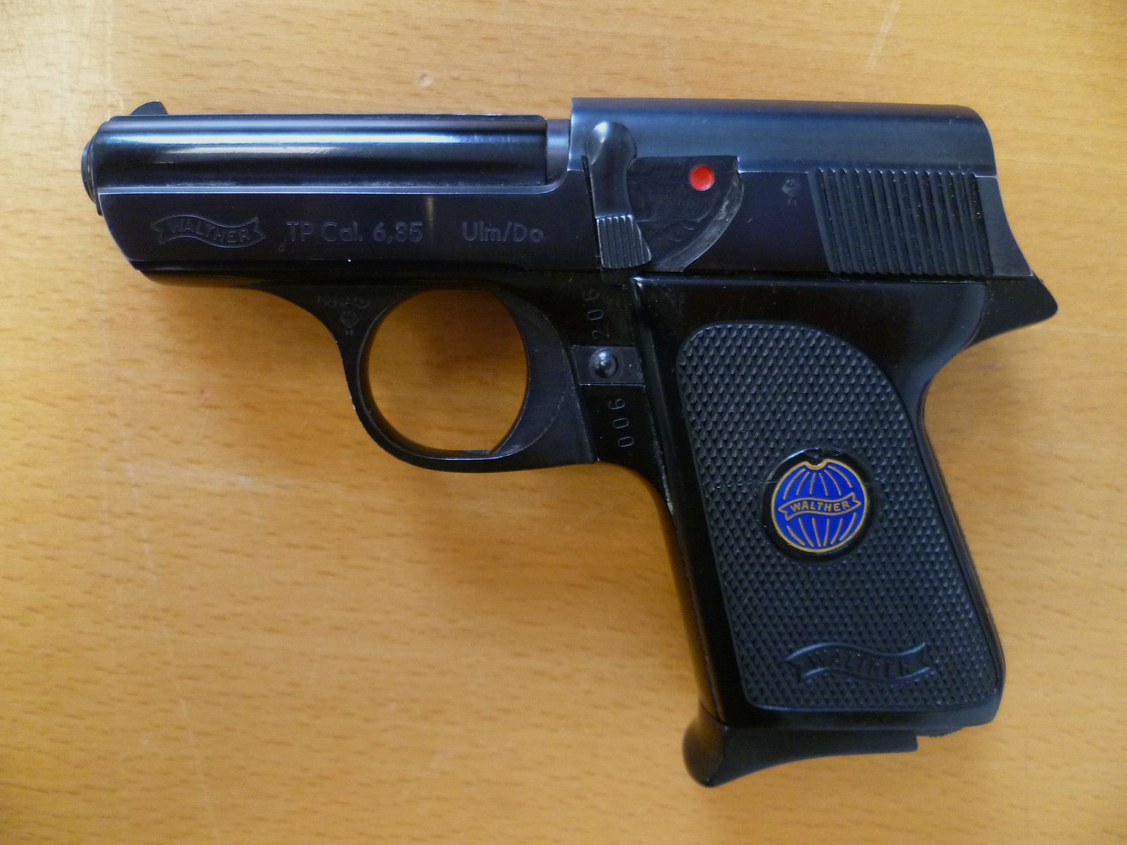 Pistola Walther TP 6,35 mm Browning