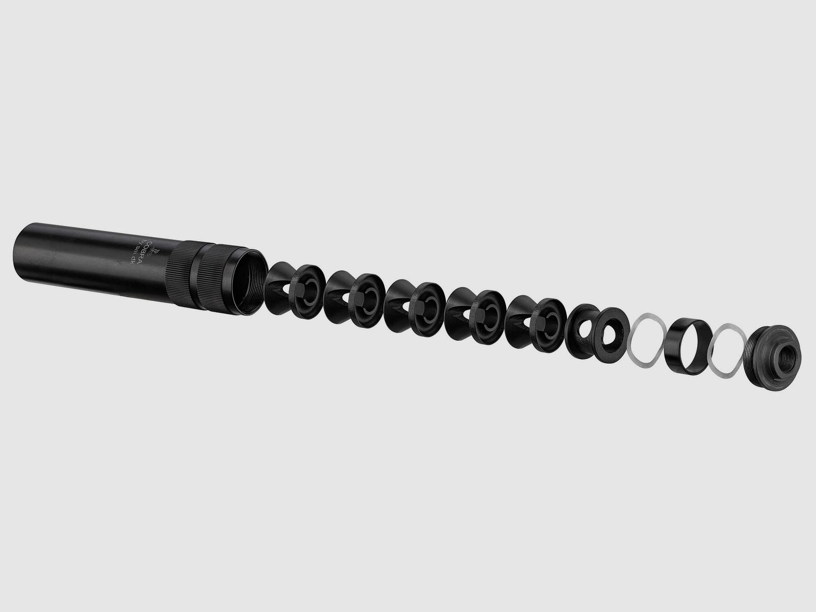 SAI Cobra Direct Suppressor for Pistol - Cal. 9x19 - 1/2x28, image 4 of 7